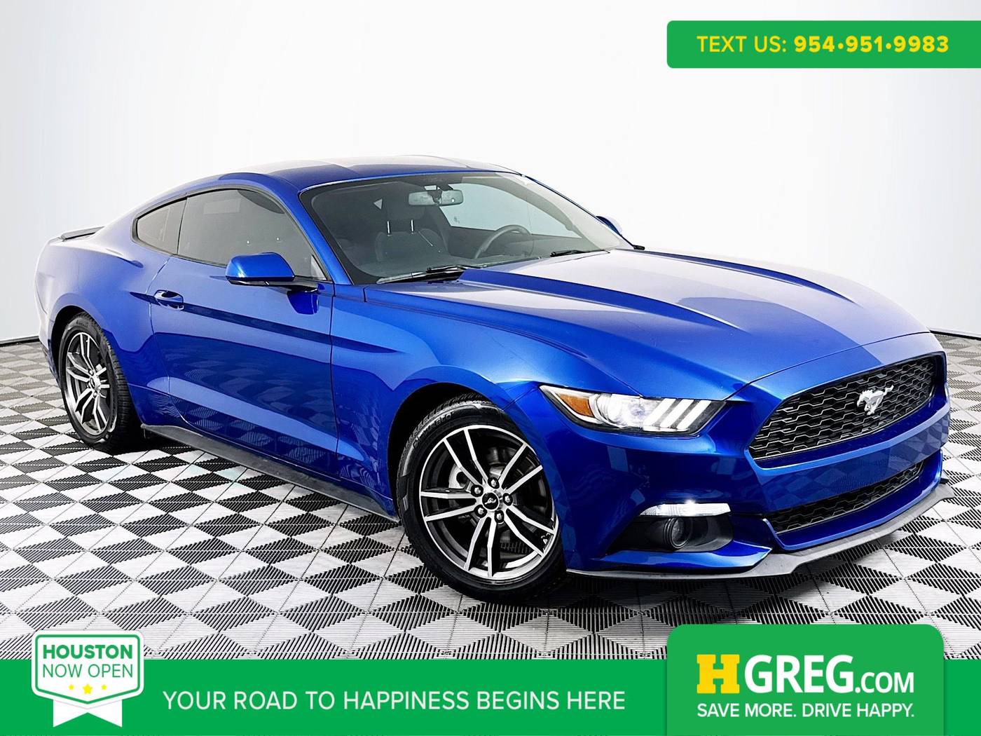 2017 Ford Mustang EcoBoost — Coupe — 74,678 mi — Houston, TX