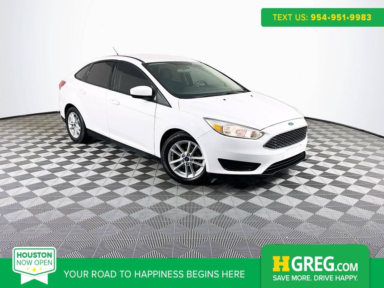 2018 Ford Focus SE — Sedan — 83,214 mi — Houston, TX