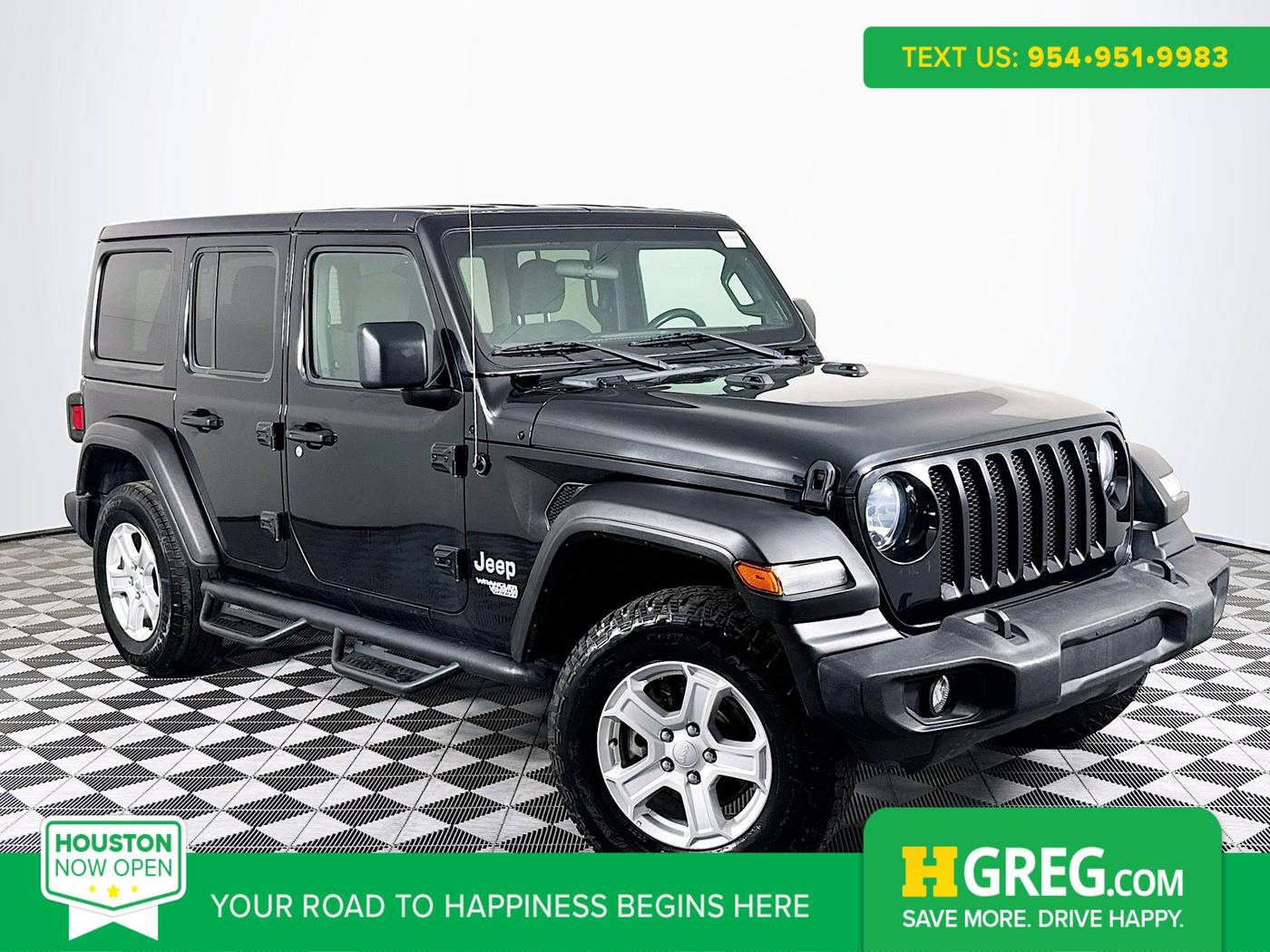 2020 Jeep Wrangler Sport S — SUV — 60,989 mi — Houston, TX
