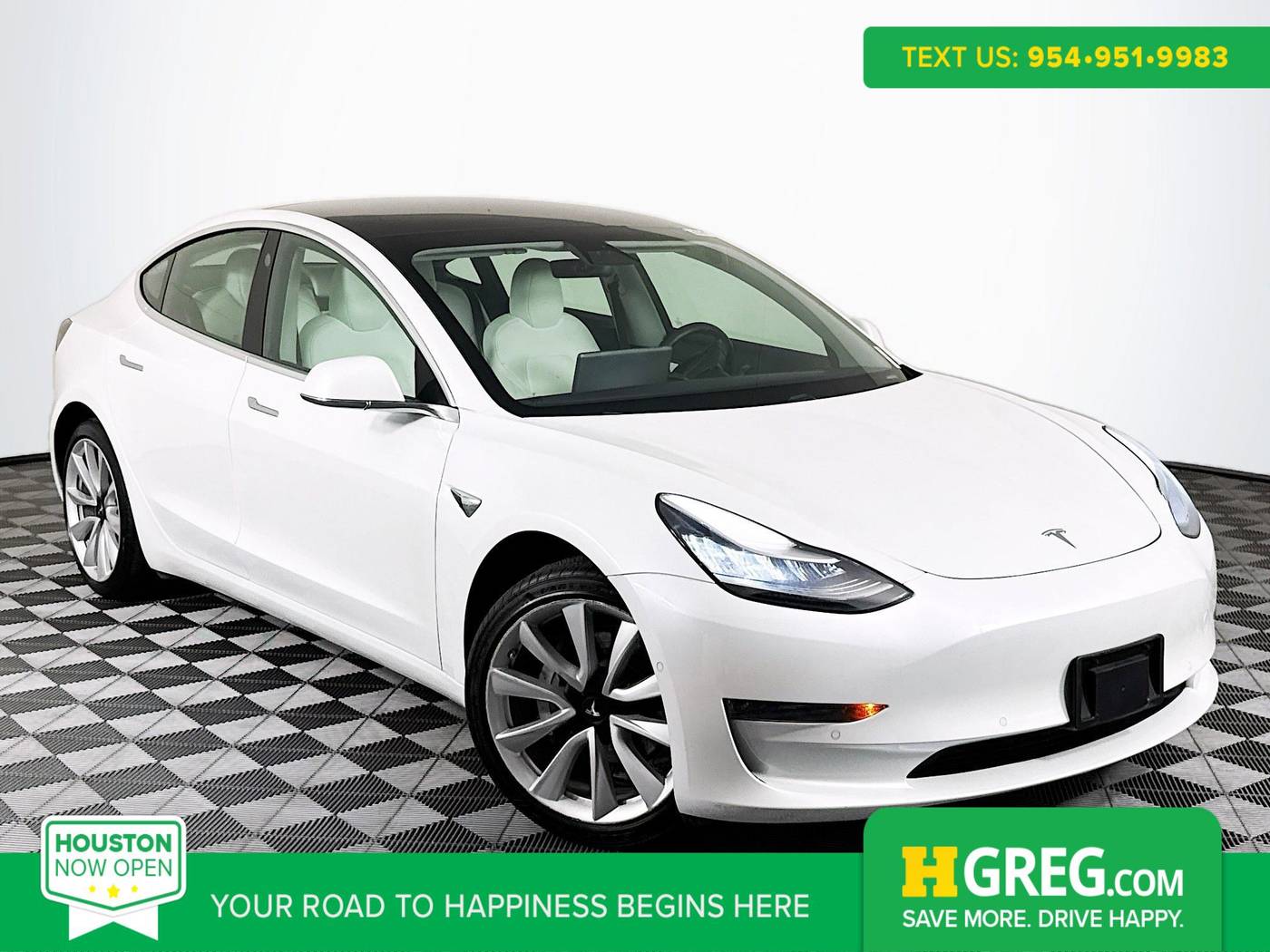 2020 Tesla Model 3 Standard Range Plus — Sedan — 46,282 mi — Houston, TX