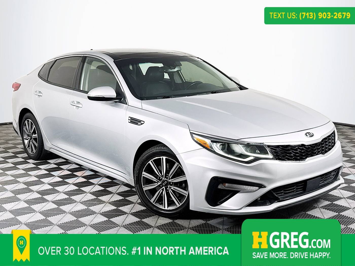 2019 Kia Optima EX — Sedan — 70,016 mi — Houston, TX