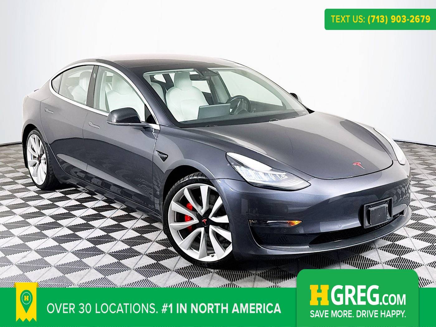 2018 Tesla Model 3 Long Range — Sedan — 59,581 mi — Houston, TX