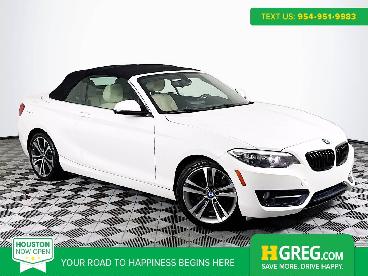 2017 BMW 2 Series 230i — Convertible — 66,025 mi — Houston, TX