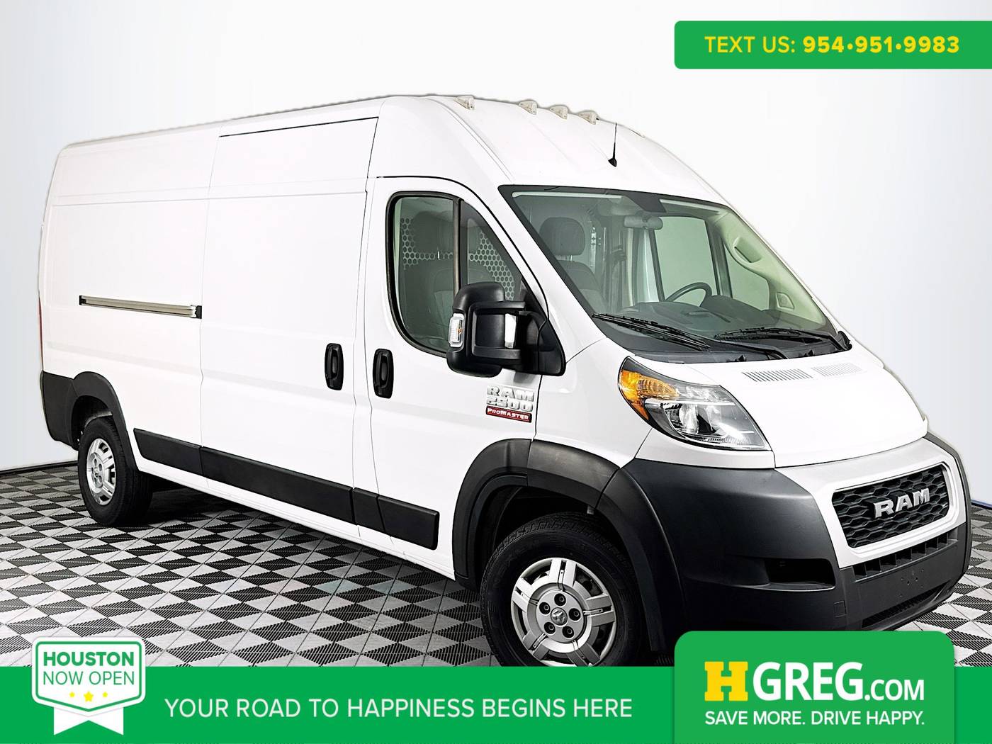 2021 Ram ProMaster Cargo Van 2500 — Cargo Van — 42,377 mi — Houston, TX