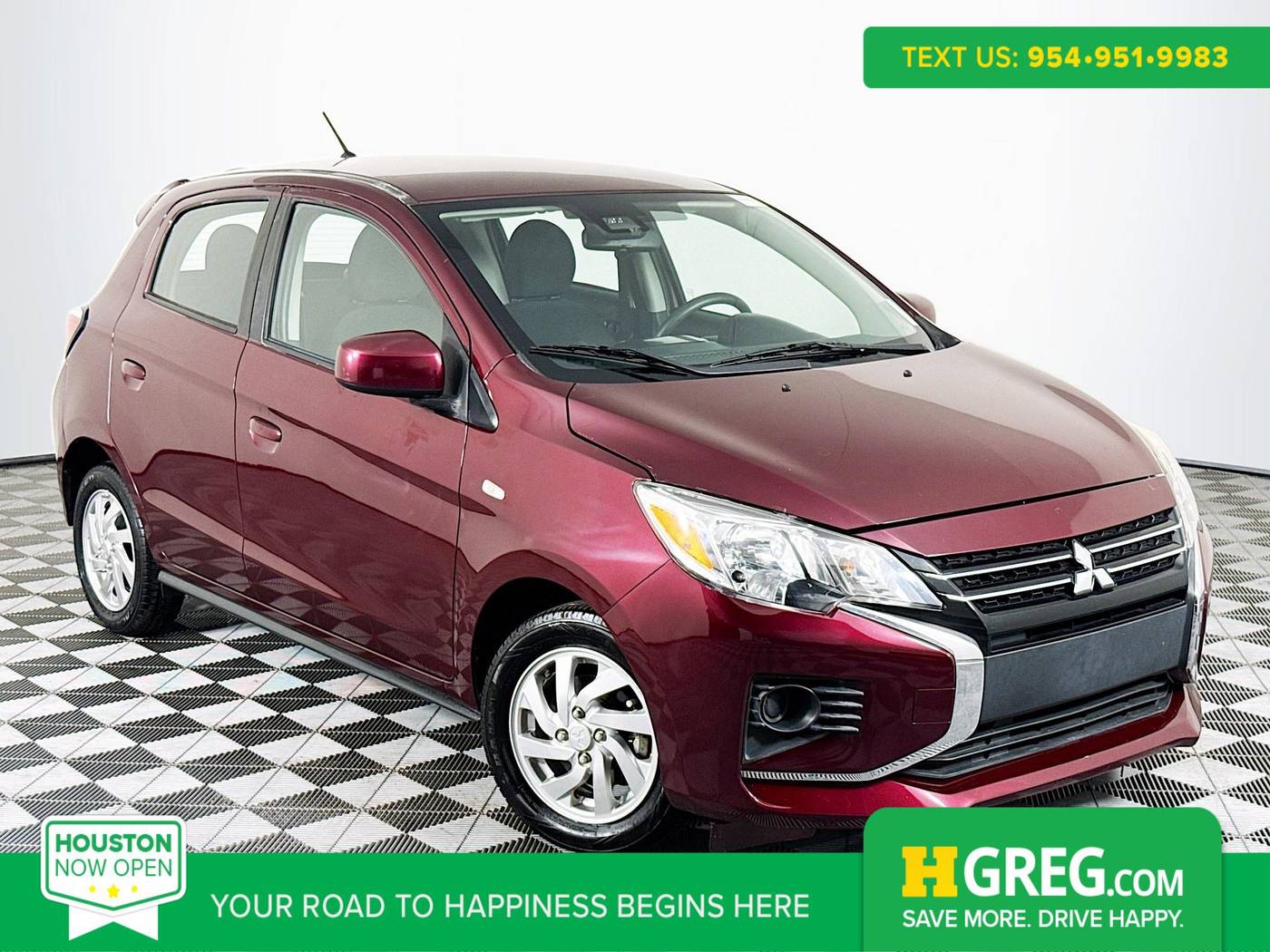 2022 Mitsubishi Mirage ES — Hatchback — 42,694 mi — Houston, TX