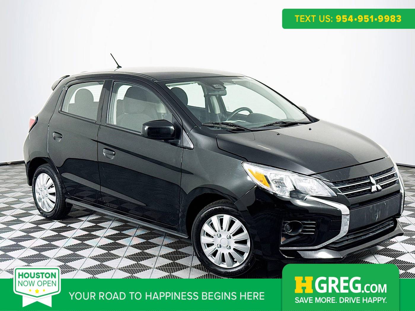 2022 Mitsubishi Mirage ES — Hatchback — 27,713 mi — Houston, TX
