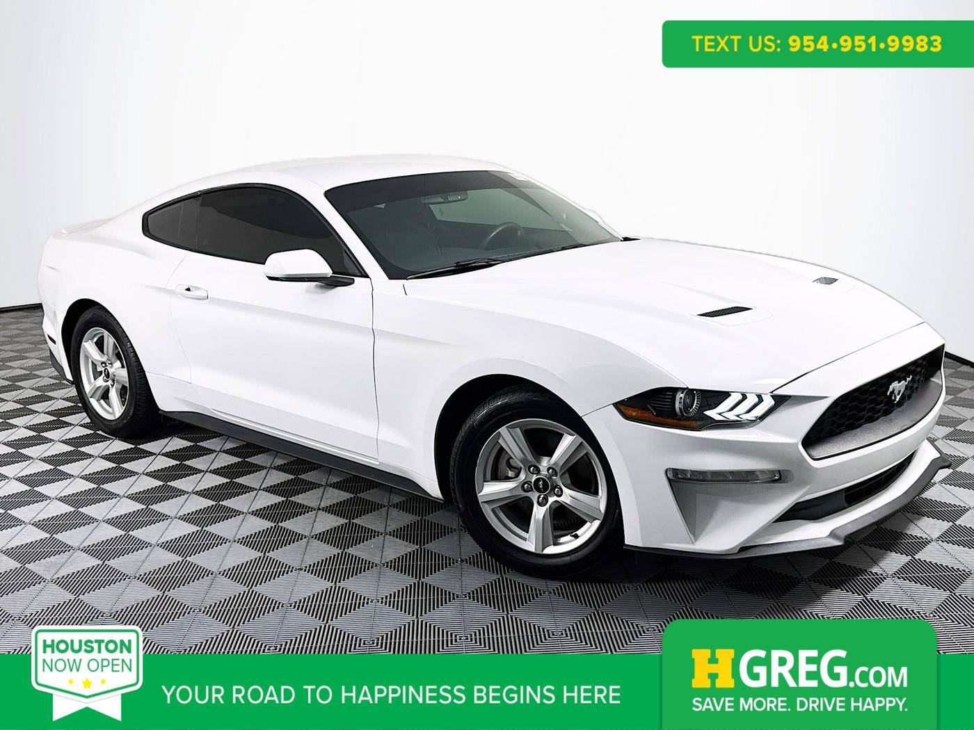 2018 Ford Mustang EcoBoost — Coupe — 34,153 mi — Houston, TX