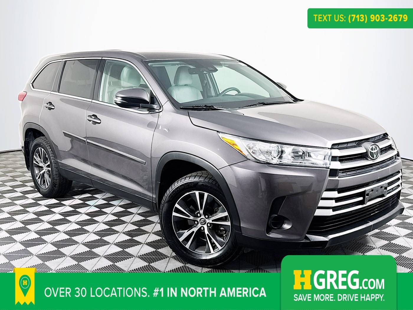 2019 Toyota Highlander LE V6 — SUV — 46,441 mi — Houston, TX