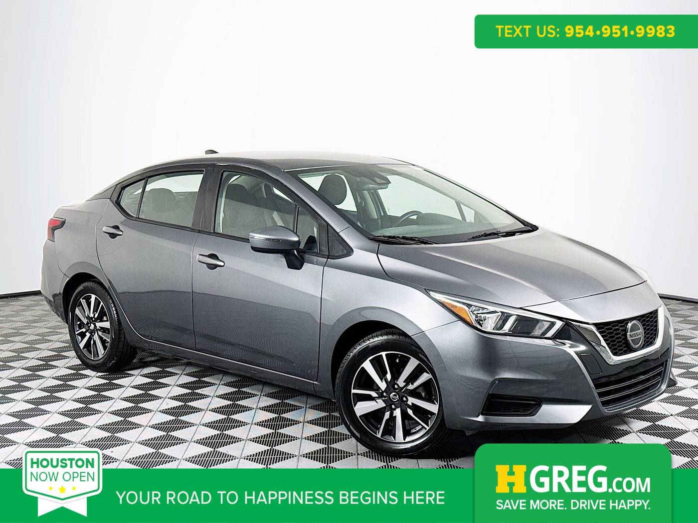 2021 Nissan Versa SV — Sedan — 84,642 mi — Houston, TX