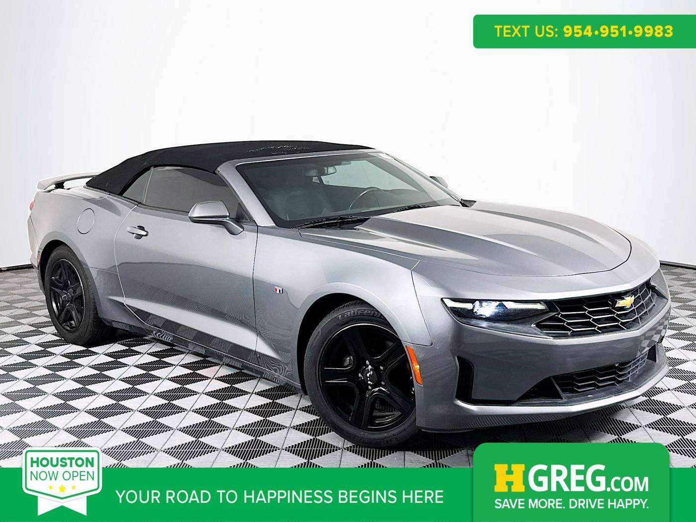 2019 Chevrolet Camaro 1LT — Convertible — 84,036 mi — Houston, TX