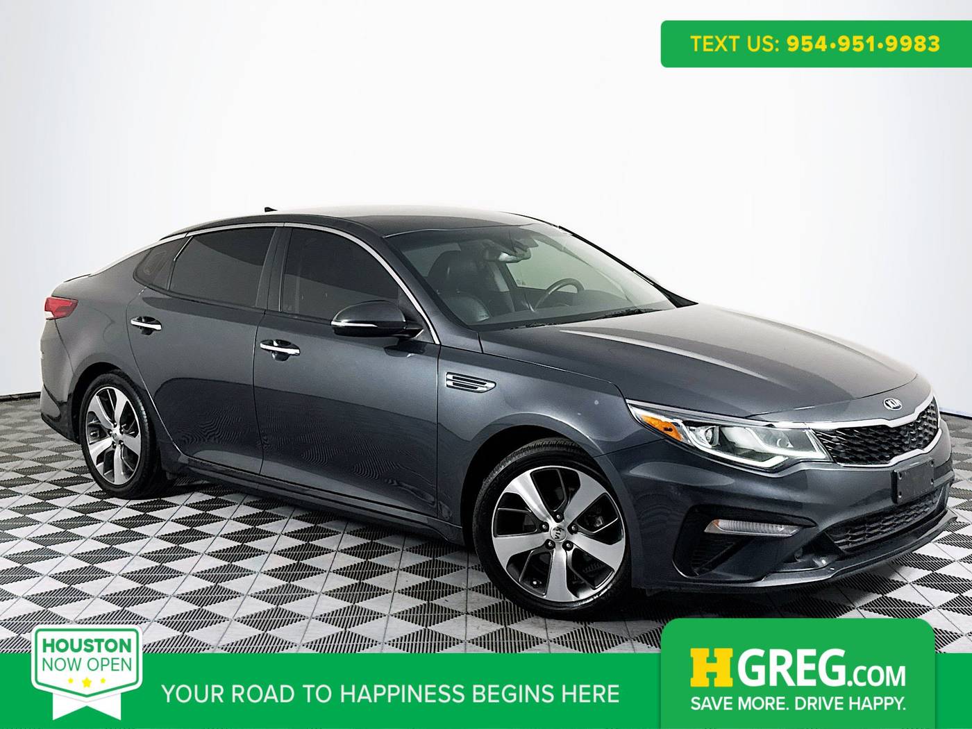 2019 Kia Optima S — Sedan — 55,752 mi — Houston, TX