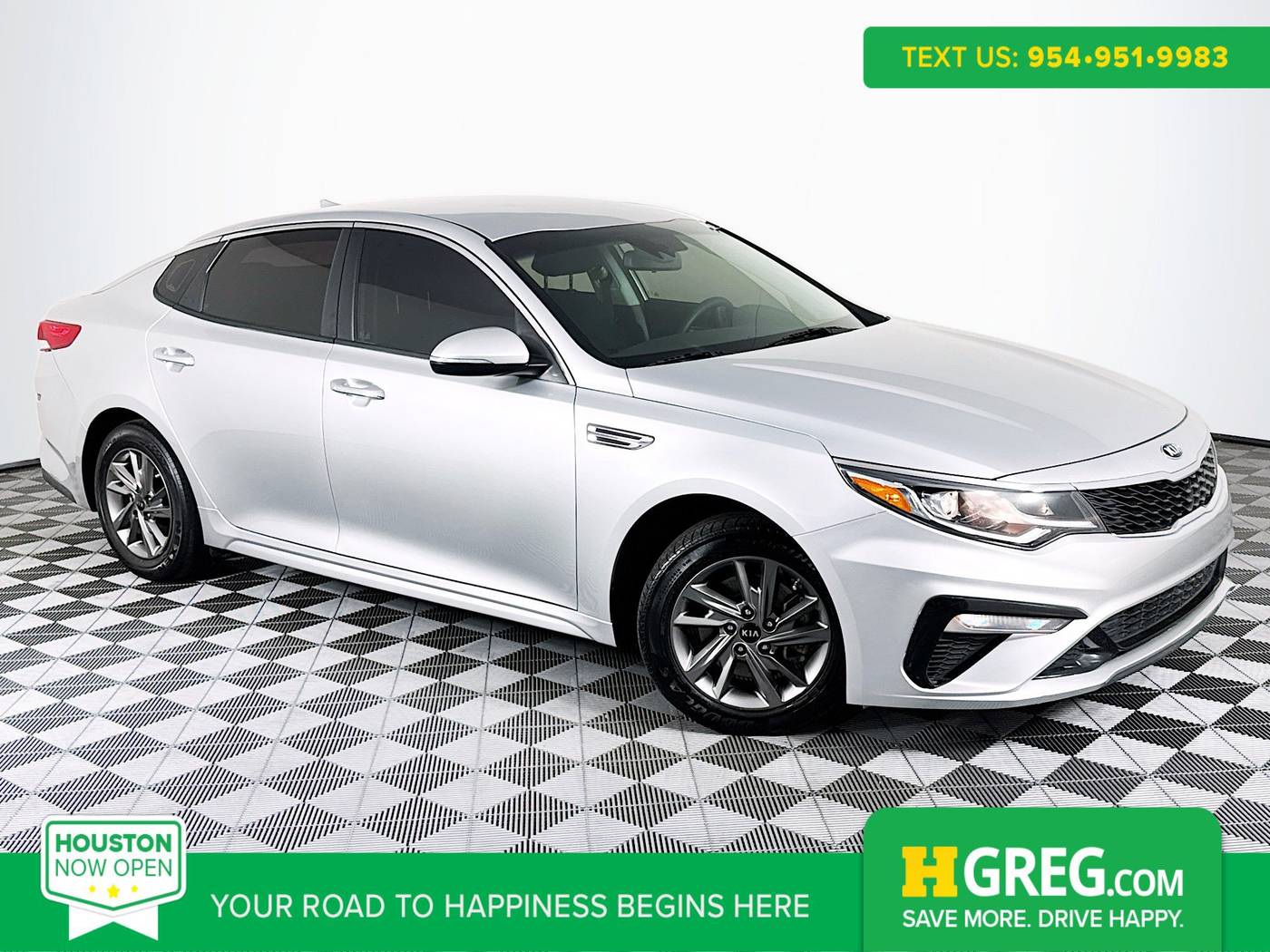 2019 Kia Optima LX — Sedan — 70,733 mi — Houston, TX