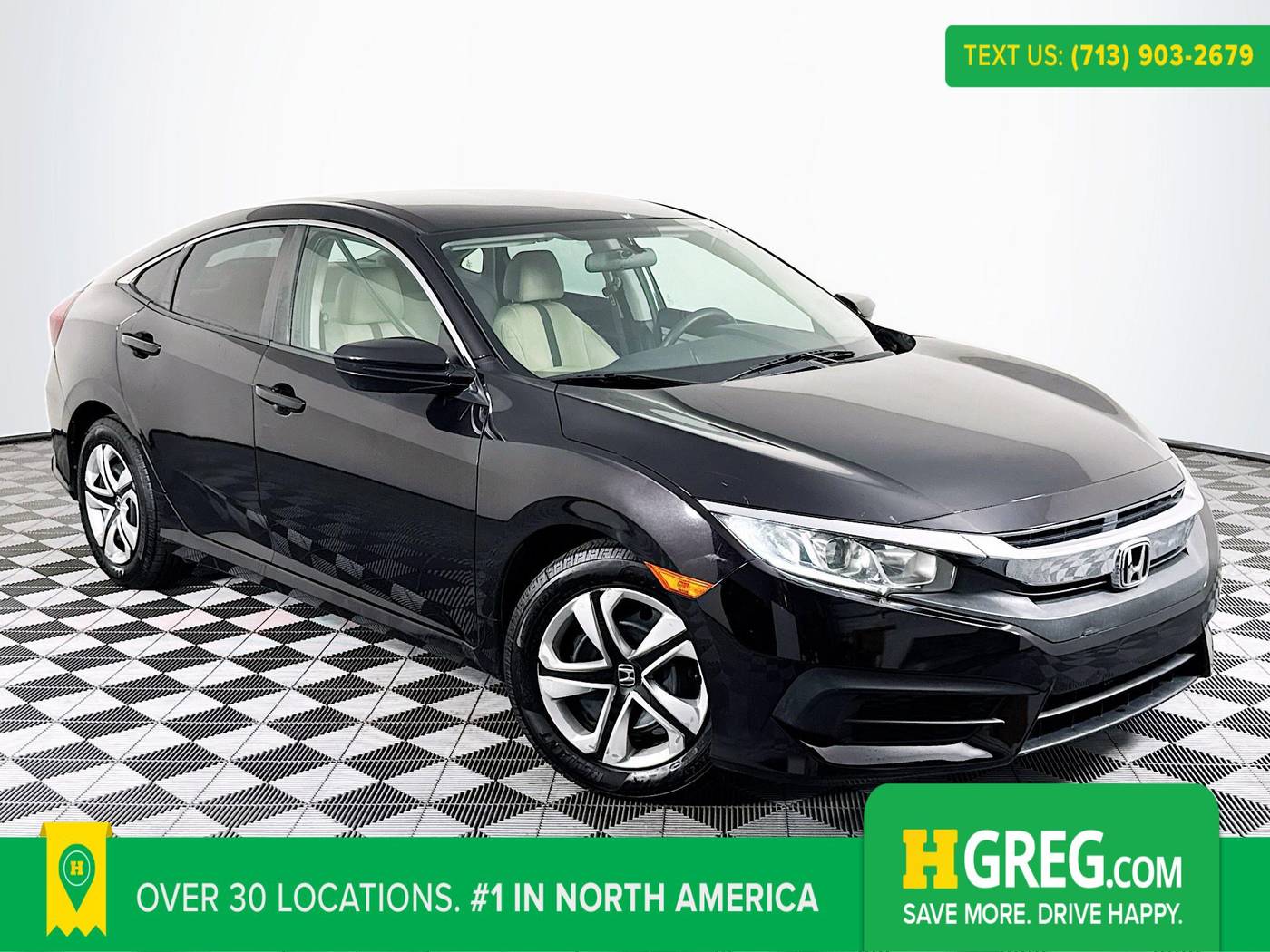 2018 Honda Civic LX — Sedan — 60,572 mi — Houston, TX