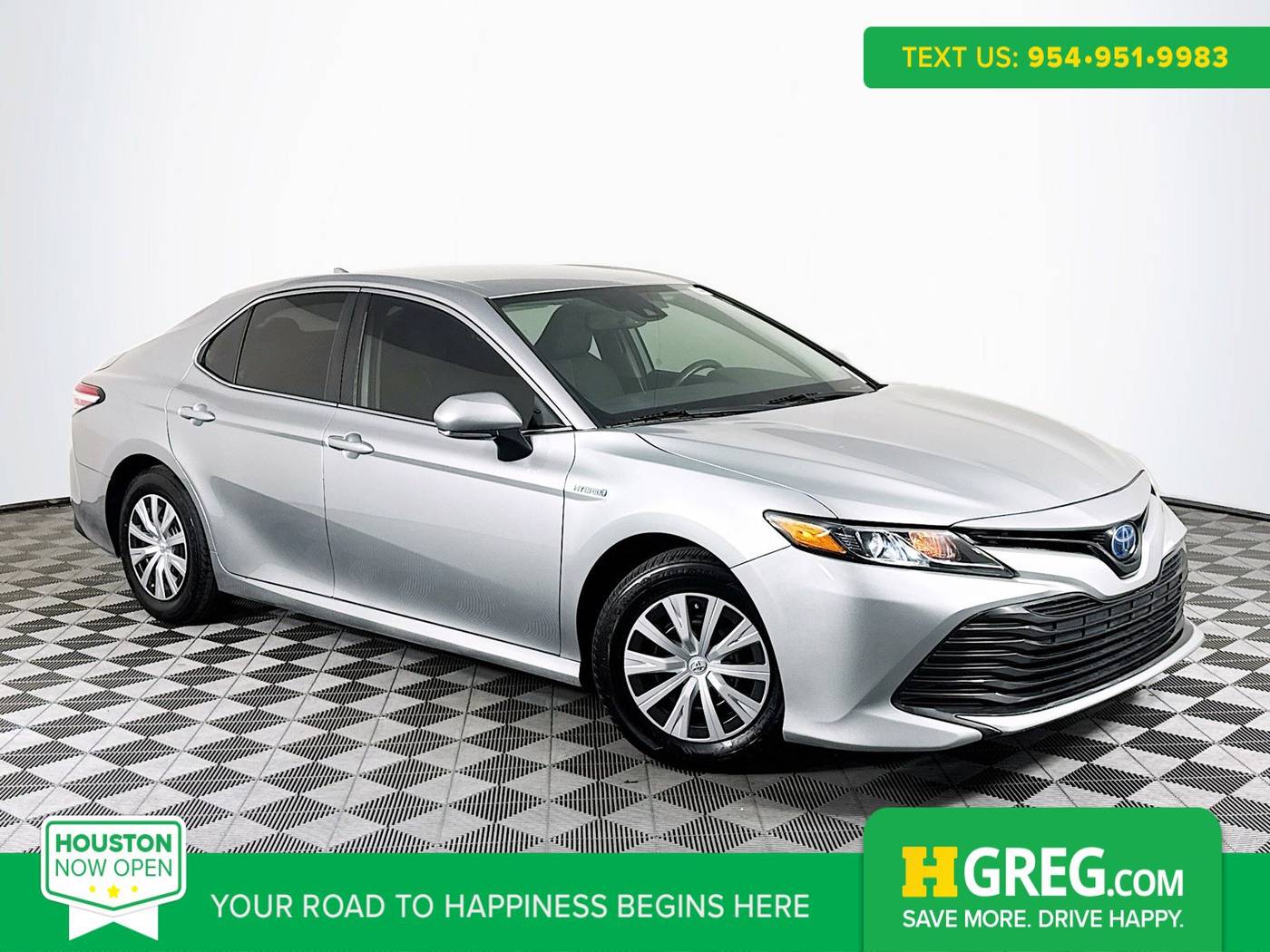 2019 Toyota Camry Hybrid LE — Sedan — 64,521 mi — Houston, TX