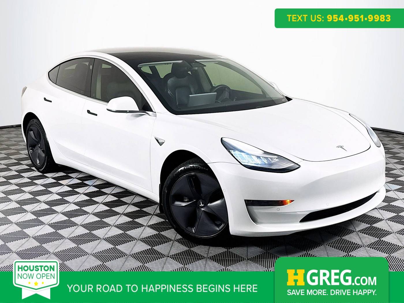2019 Tesla Model 3 Long Range — Sedan — 67,401 mi — Houston, TX