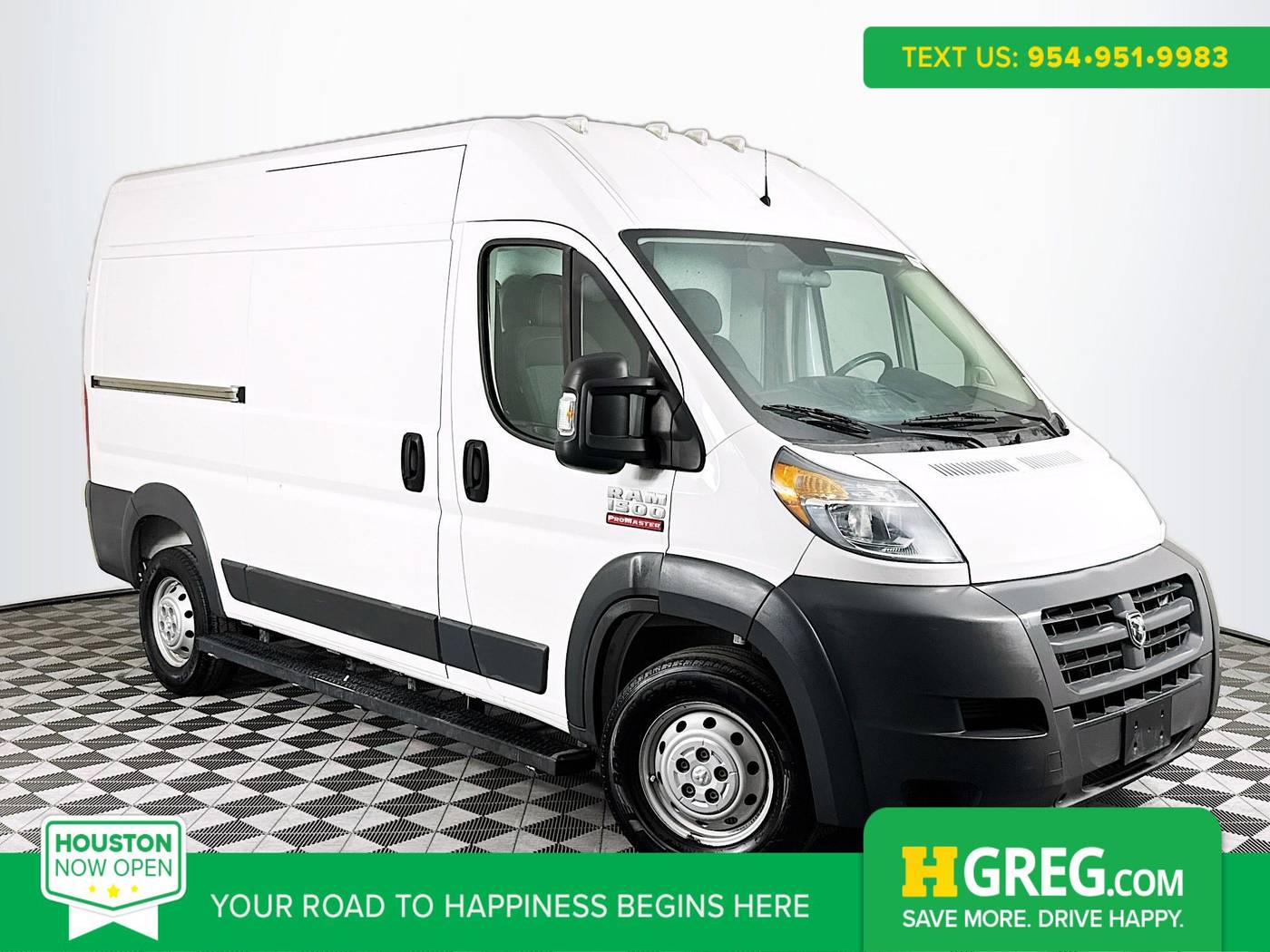 2017 Ram ProMaster Cargo Van 1500 — Cargo Van — 65,895 mi — Houston, TX