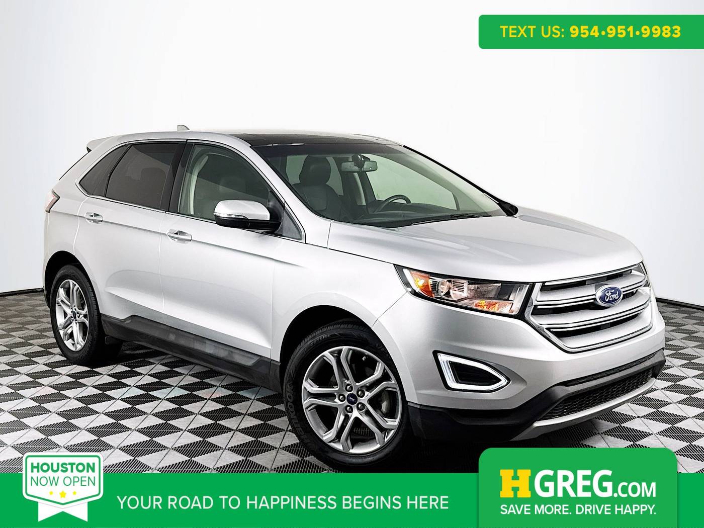 2018 Ford Edge Titanium — SUV — 88,911 mi — Houston, TX