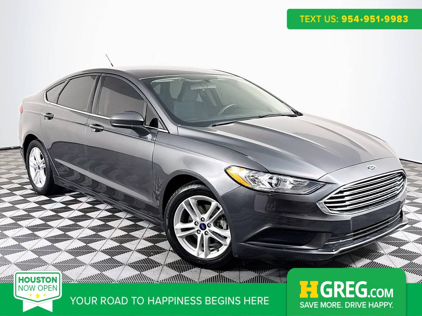 2018 Ford Fusion SE — Sedan — 67,049 mi — Houston, TX