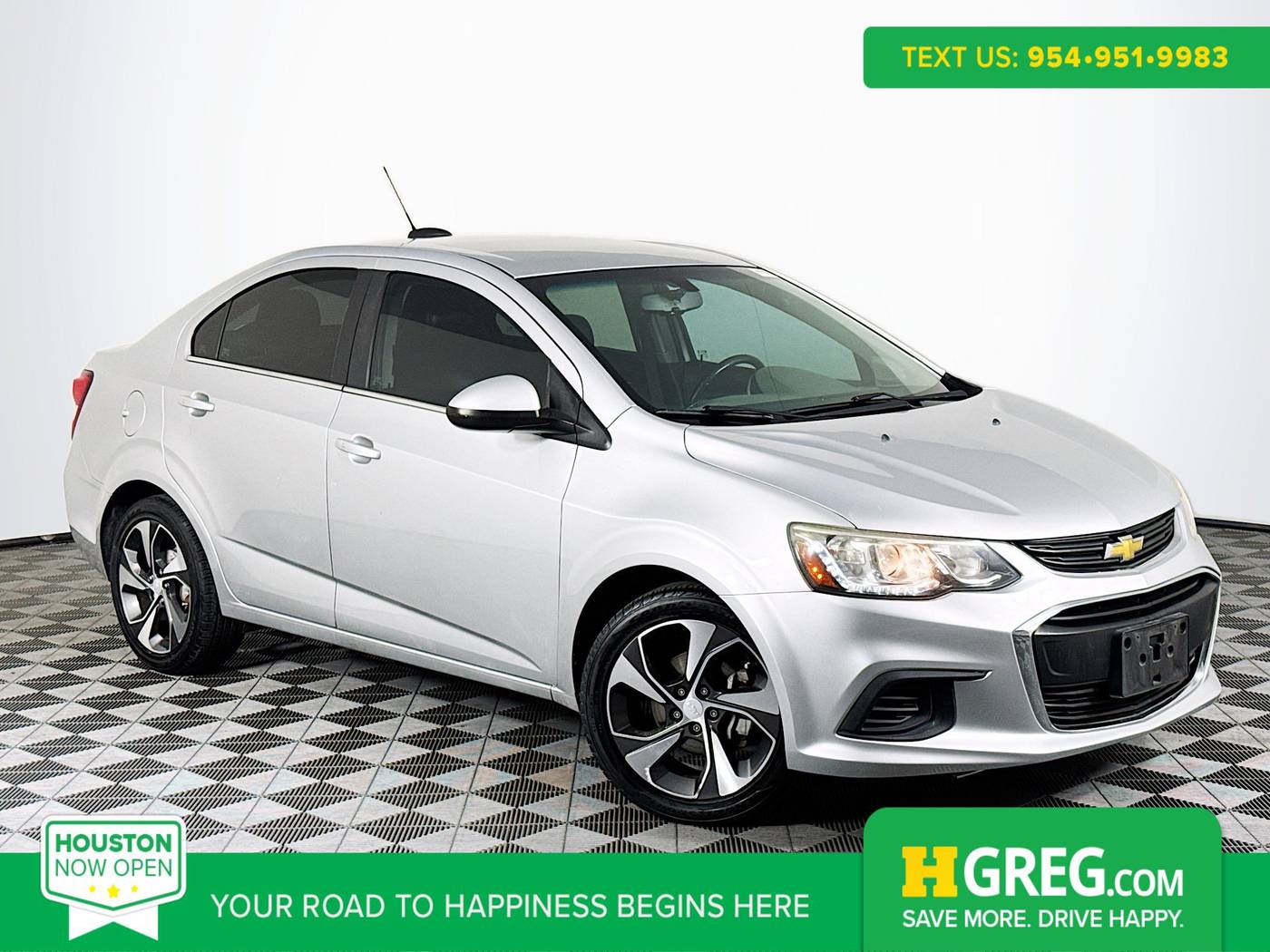 2017 Chevrolet Sonic Premier — Sedan — 77,617 mi — Houston, TX