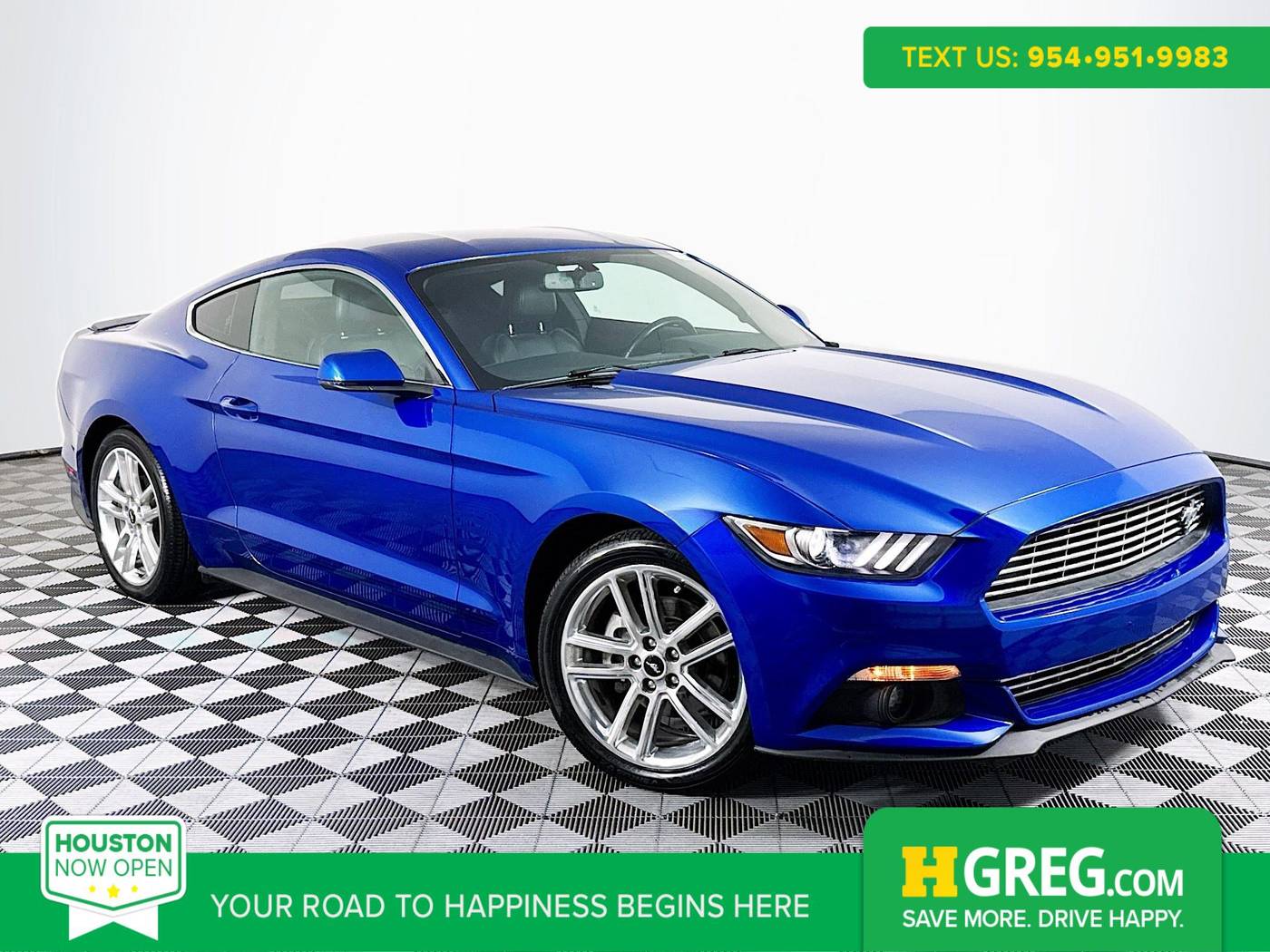 2017 Ford Mustang EcoBoost Premium — Coupe — 41,887 mi — Houston, TX