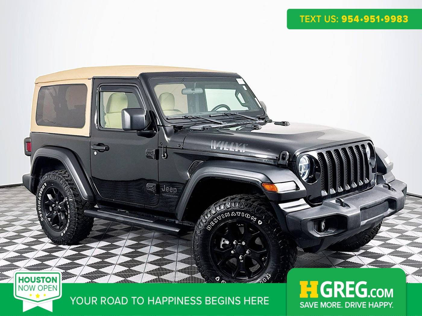 2020 Jeep Wrangler Willys — SUV — 45,816 mi — Houston, TX