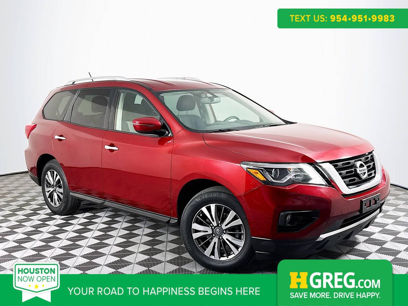 2018 Nissan Pathfinder SV — SUV — 55,123 mi — Houston, TX
