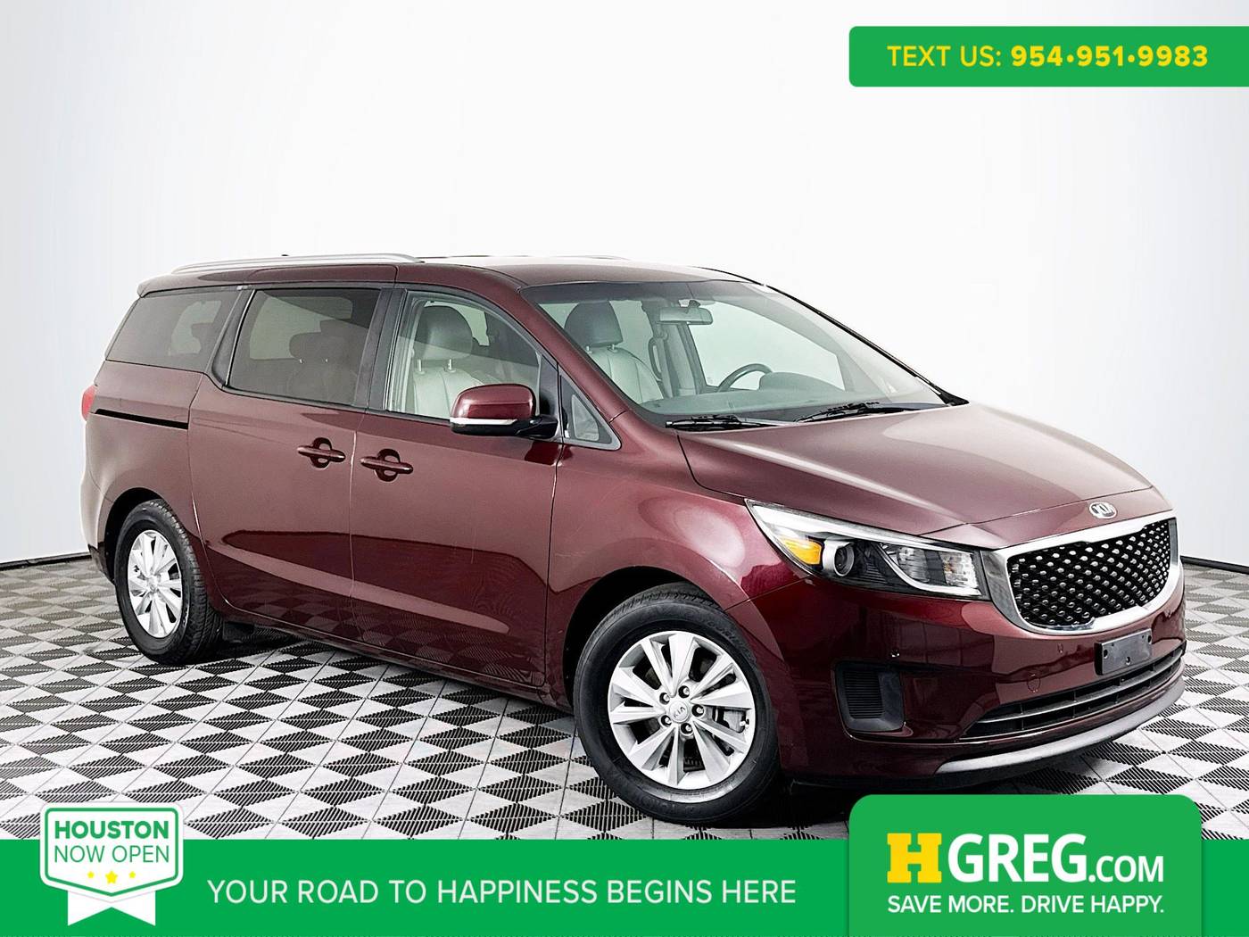 2017 Kia Sedona LX — Minivan — 72,783 mi — Houston, TX