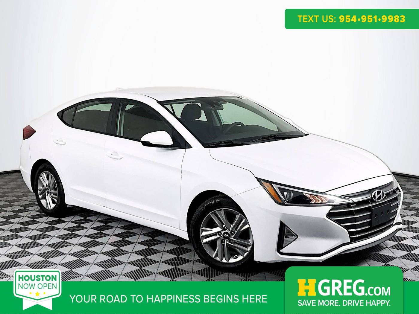 2020 Hyundai Elantra SEL — Sedan — 76,624 mi — Houston, TX