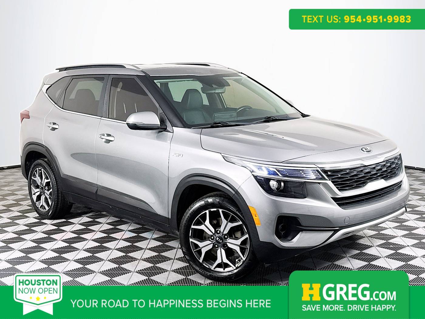 2021 Kia Seltos EX — SUV — 56,665 mi — Houston, TX