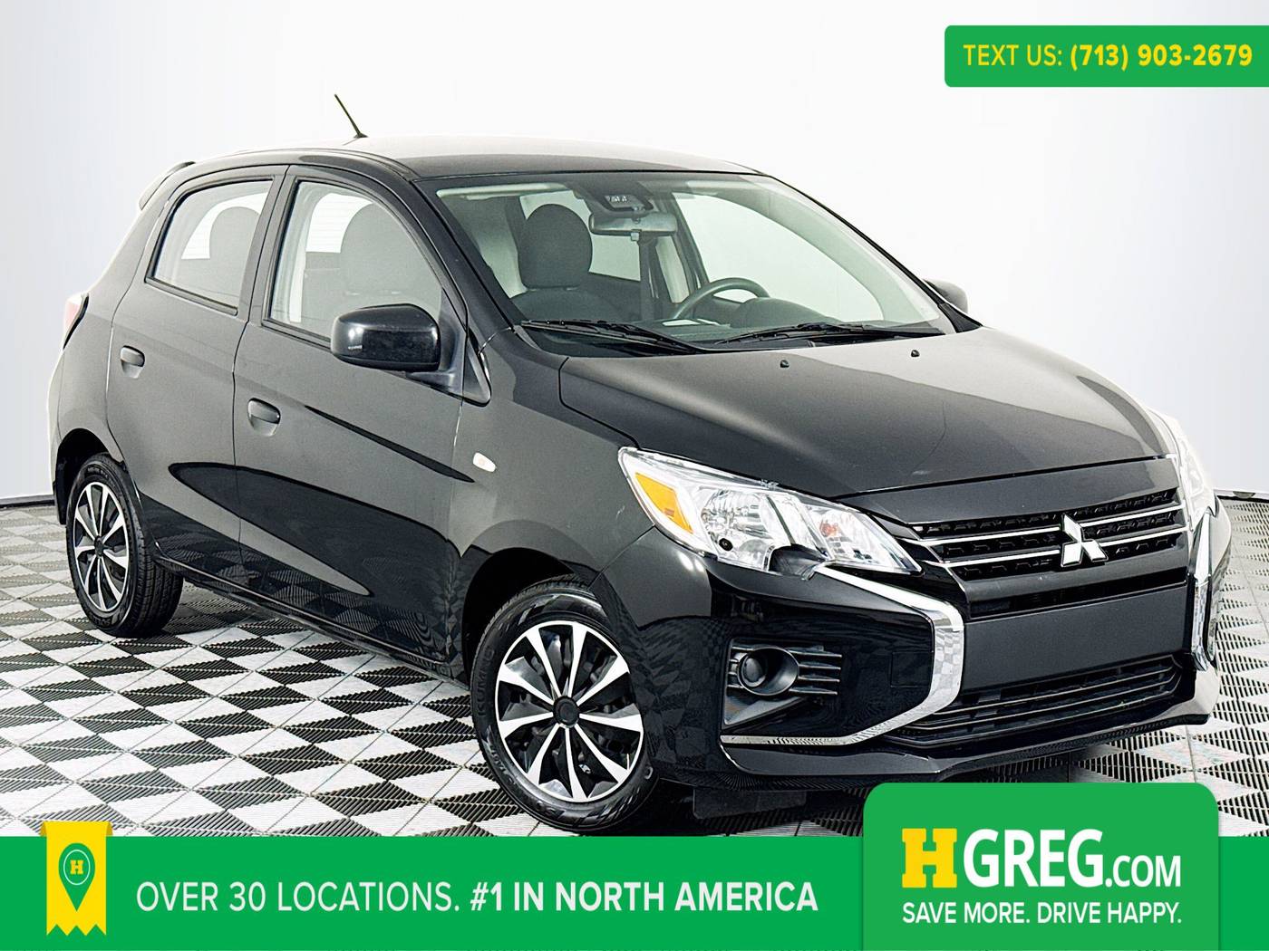 2022 Mitsubishi Mirage ES — Hatchback — 53,600 mi — Houston, TX