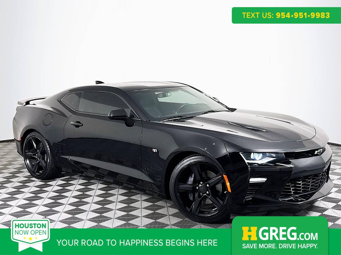 2018 Chevrolet Camaro 1SS — Coupe — 48,833 mi — Houston, TX