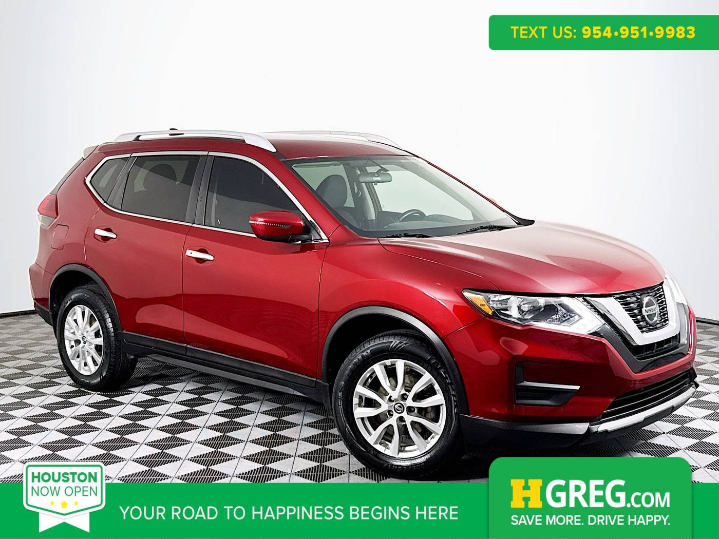 2018 Nissan Rogue SV — SUV — 89,367 mi — Houston, TX