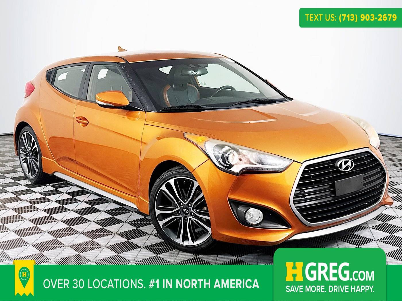 2016 Hyundai Veloster Turbo — Hatchback — 67,465 mi — Houston, TX