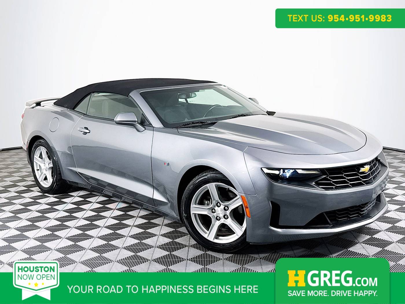 2020 Chevrolet Camaro 1LT — Convertible — 62,506 mi — Houston, TX