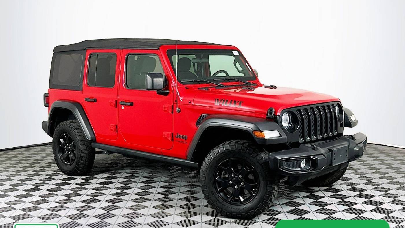 2022 Jeep Wrangler Willys Sport — SUV — 22,833 mi — Houston, TX