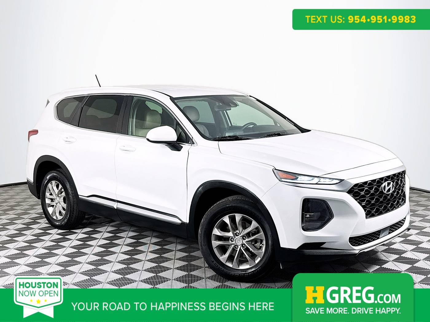 2019 Hyundai Santa Fe SE — SUV — 82,522 mi — Houston, TX
