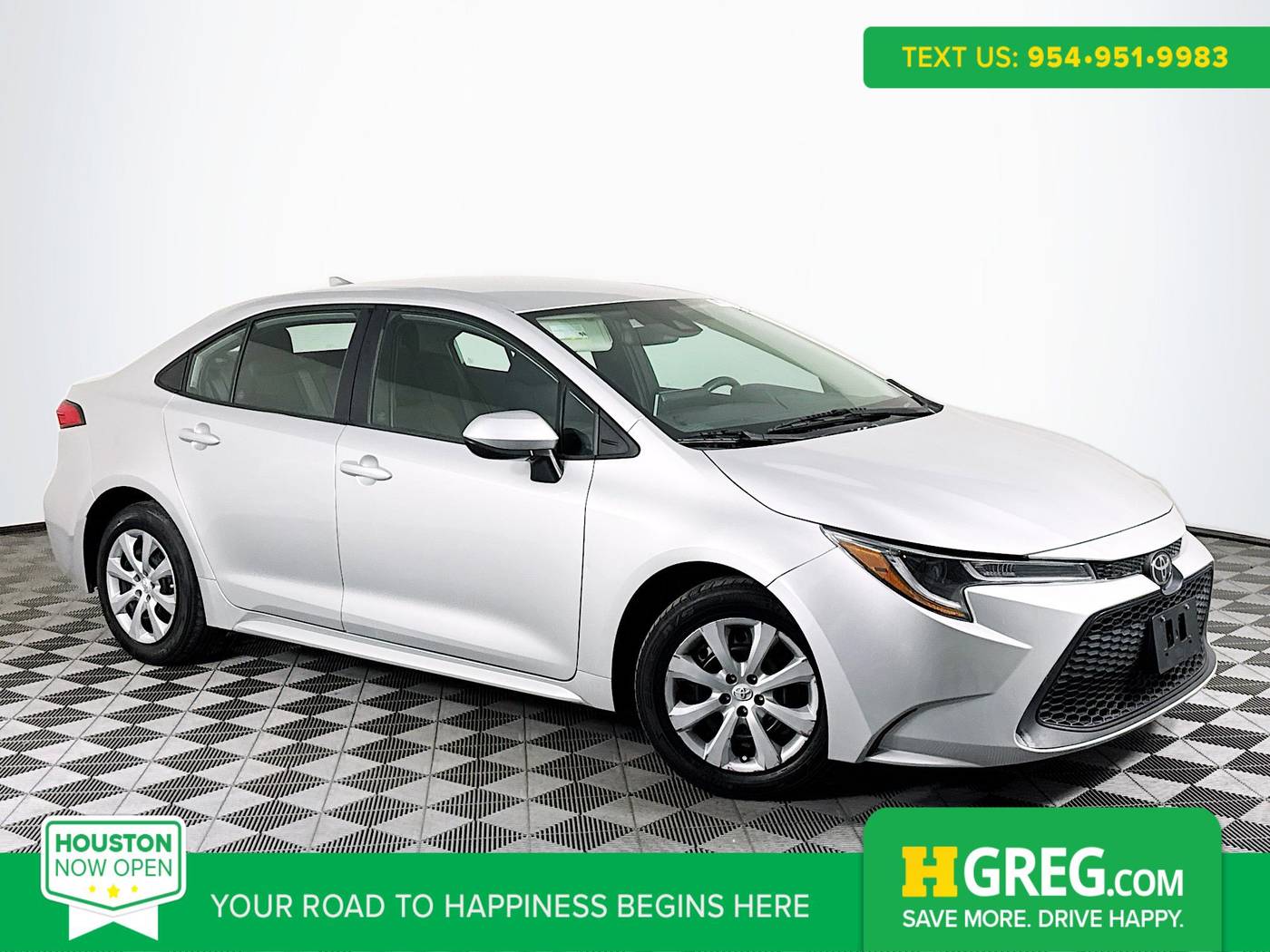 2020 Toyota Corolla LE — Sedan — 84,176 mi — Houston, TX