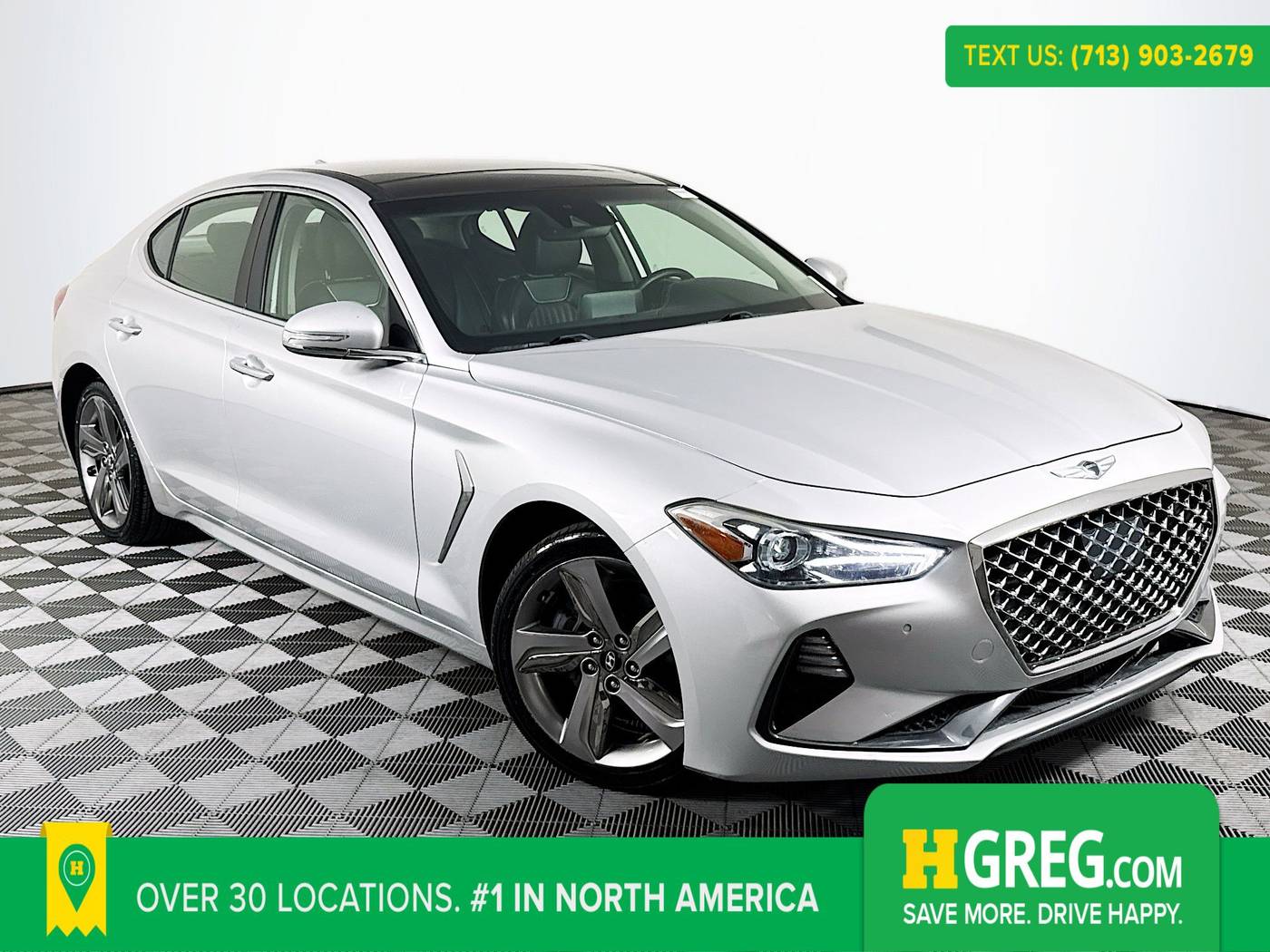2019 Genesis G70 Advanced — Sedan — 75,666 mi — Houston, TX