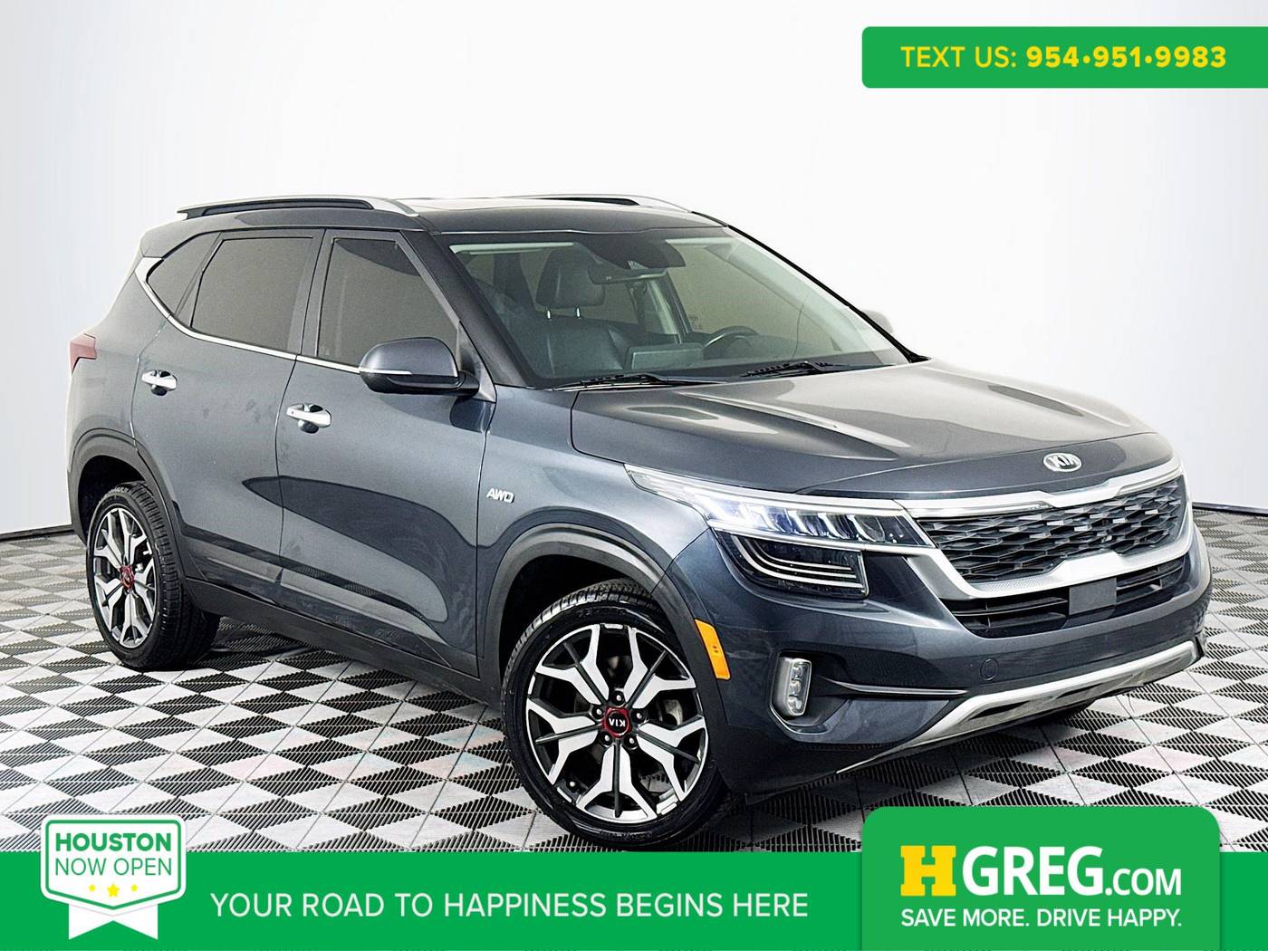 2021 Kia Seltos SX Turbo — SUV — 39,843 mi — Houston, TX