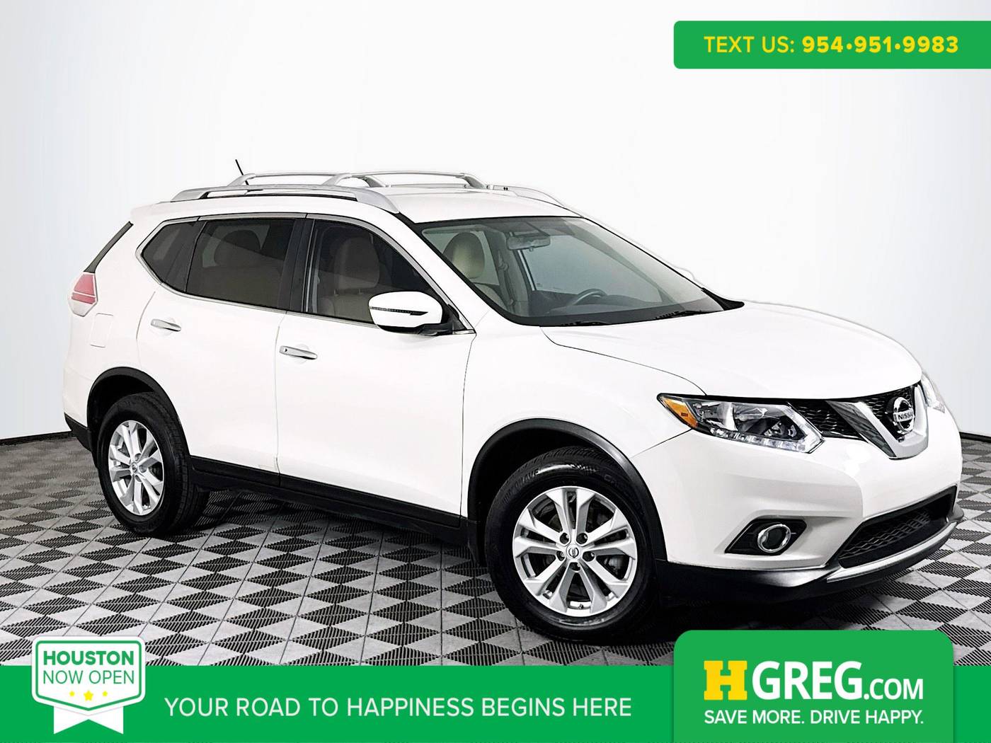 2016 Nissan Rogue SV — SUV — 54,066 mi — Houston, TX