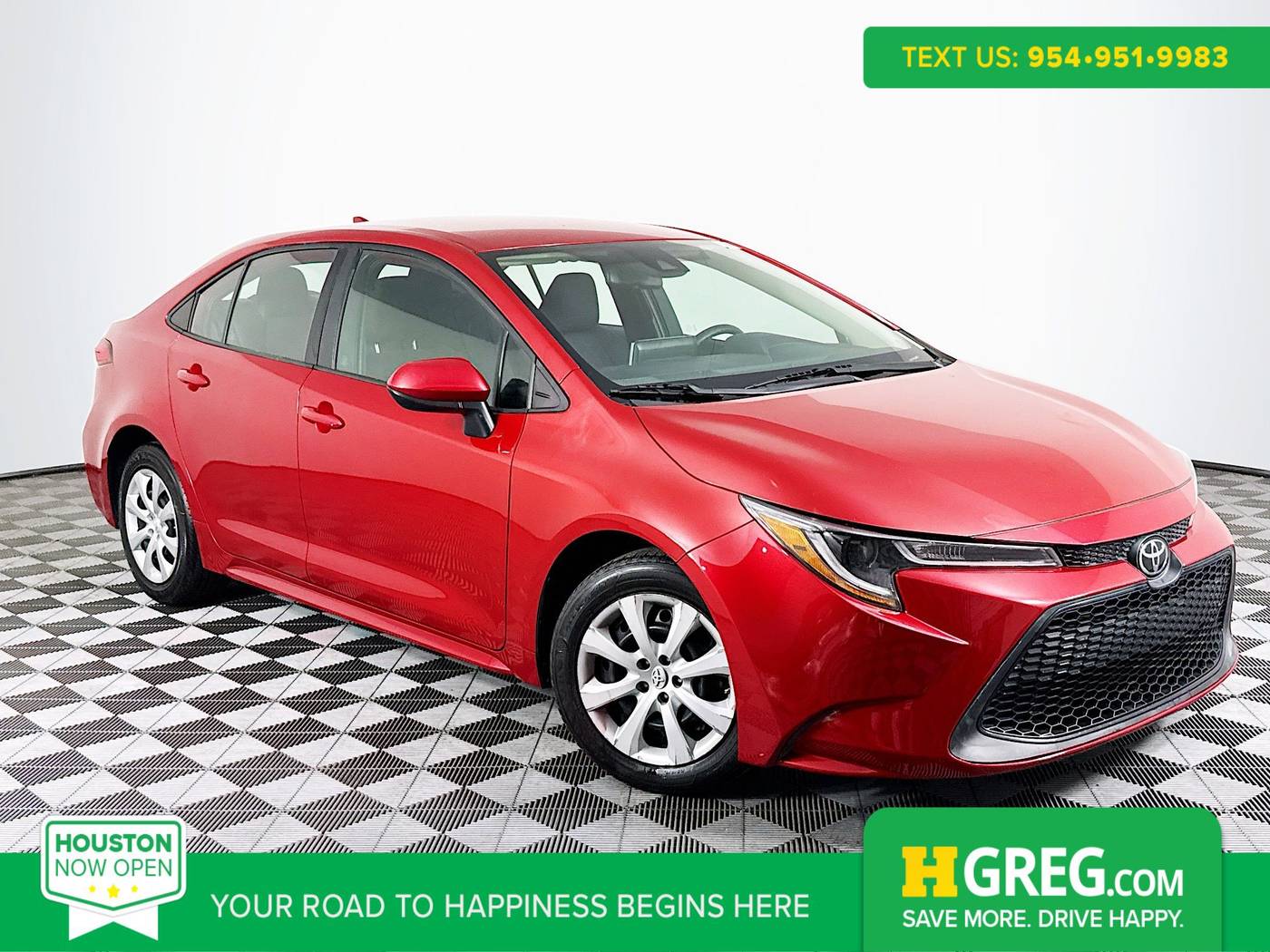 2021 Toyota Corolla LE — Sedan — 86,148 mi — Houston, TX