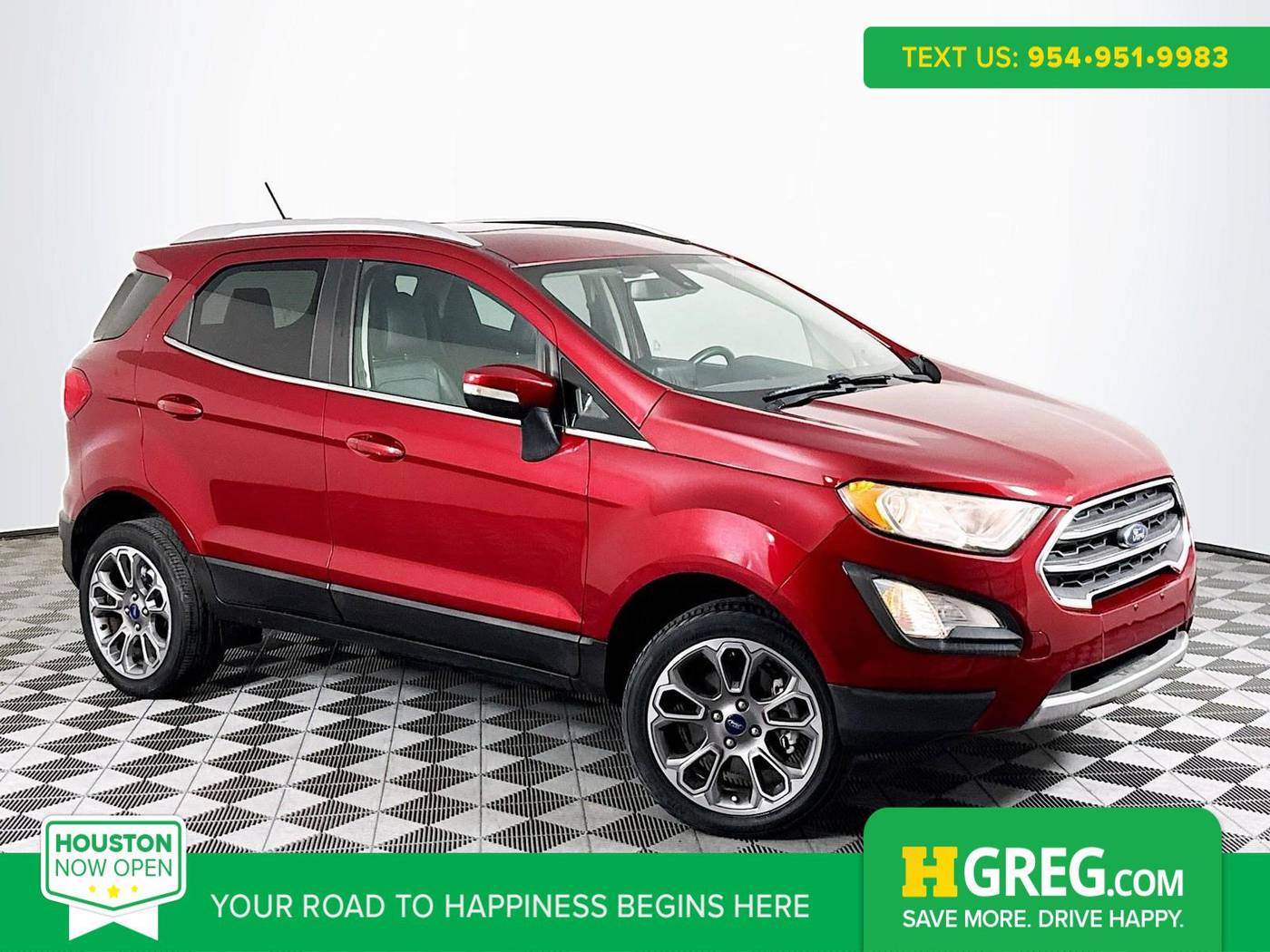 2018 Ford EcoSport Titanium — SUV — 66,369 mi — Houston, TX