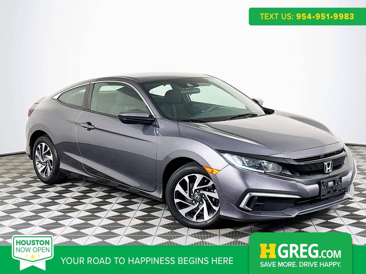 2019 Honda Civic LX — Coupe — 35,319 mi — Houston, TX