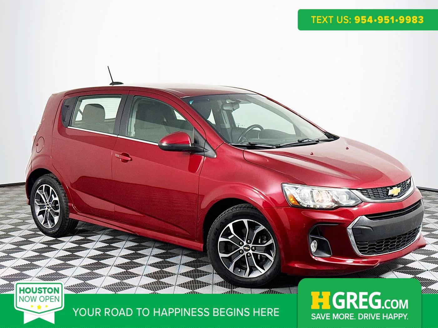 2017 Chevrolet Sonic LT — Hatchback — 58,933 mi — Houston, TX