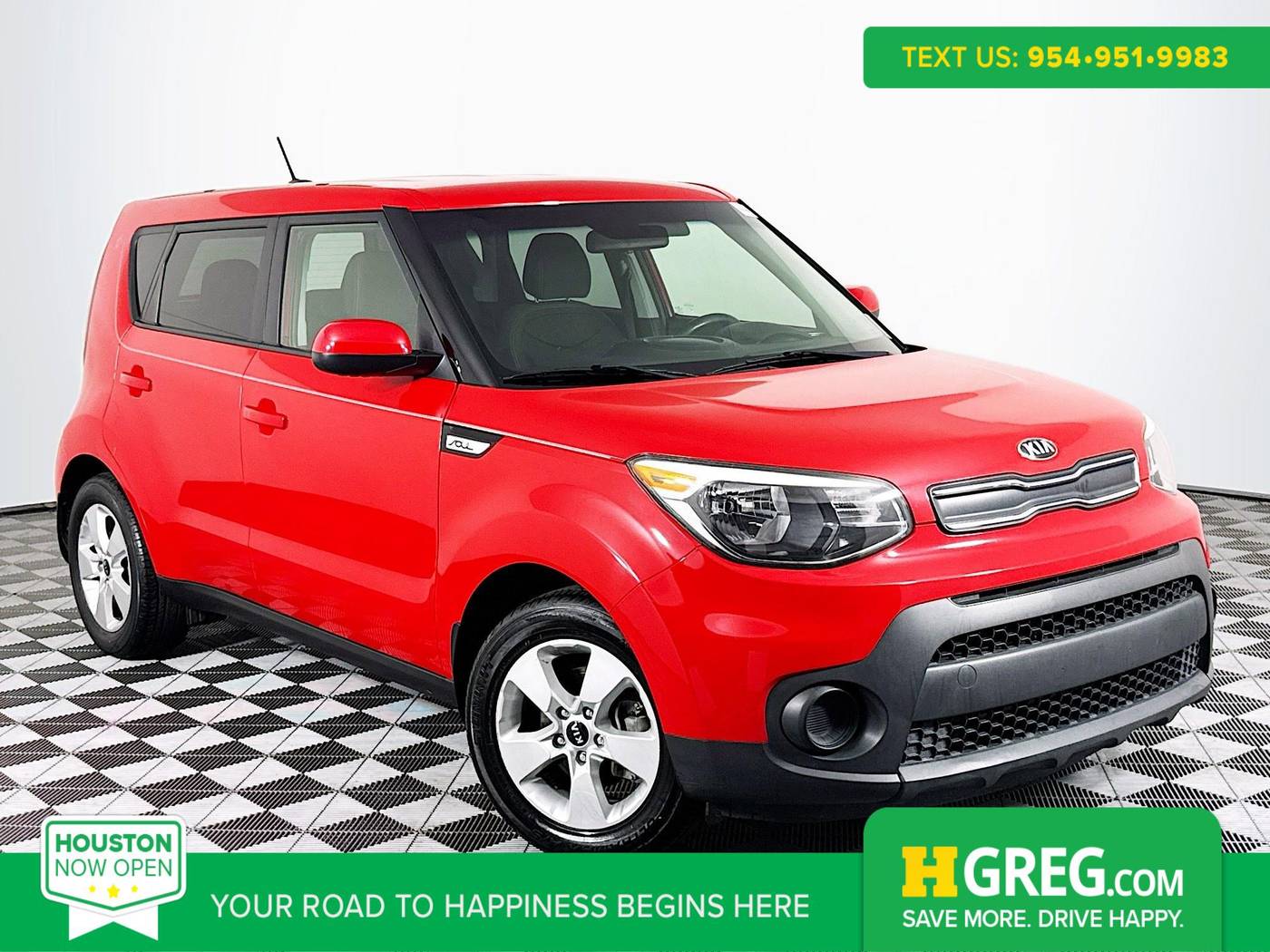 2019 Kia Soul Base — Hatchback — 69,396 mi — Houston, TX