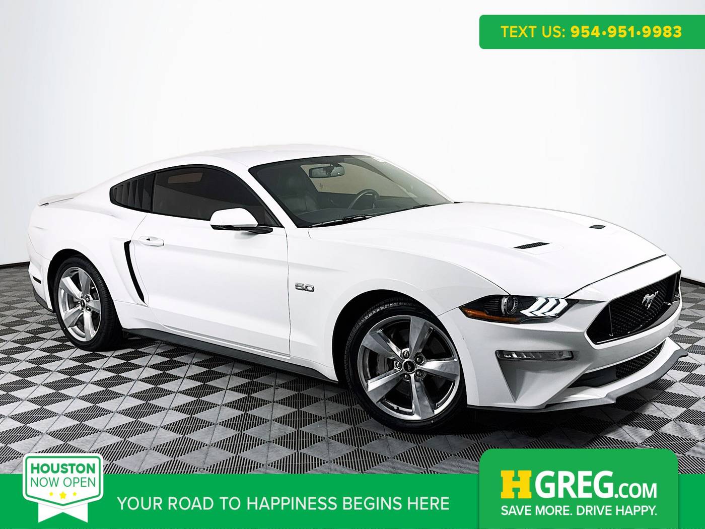 2019 Ford Mustang GT Premium — Coupe — 42,637 mi — Houston, TX