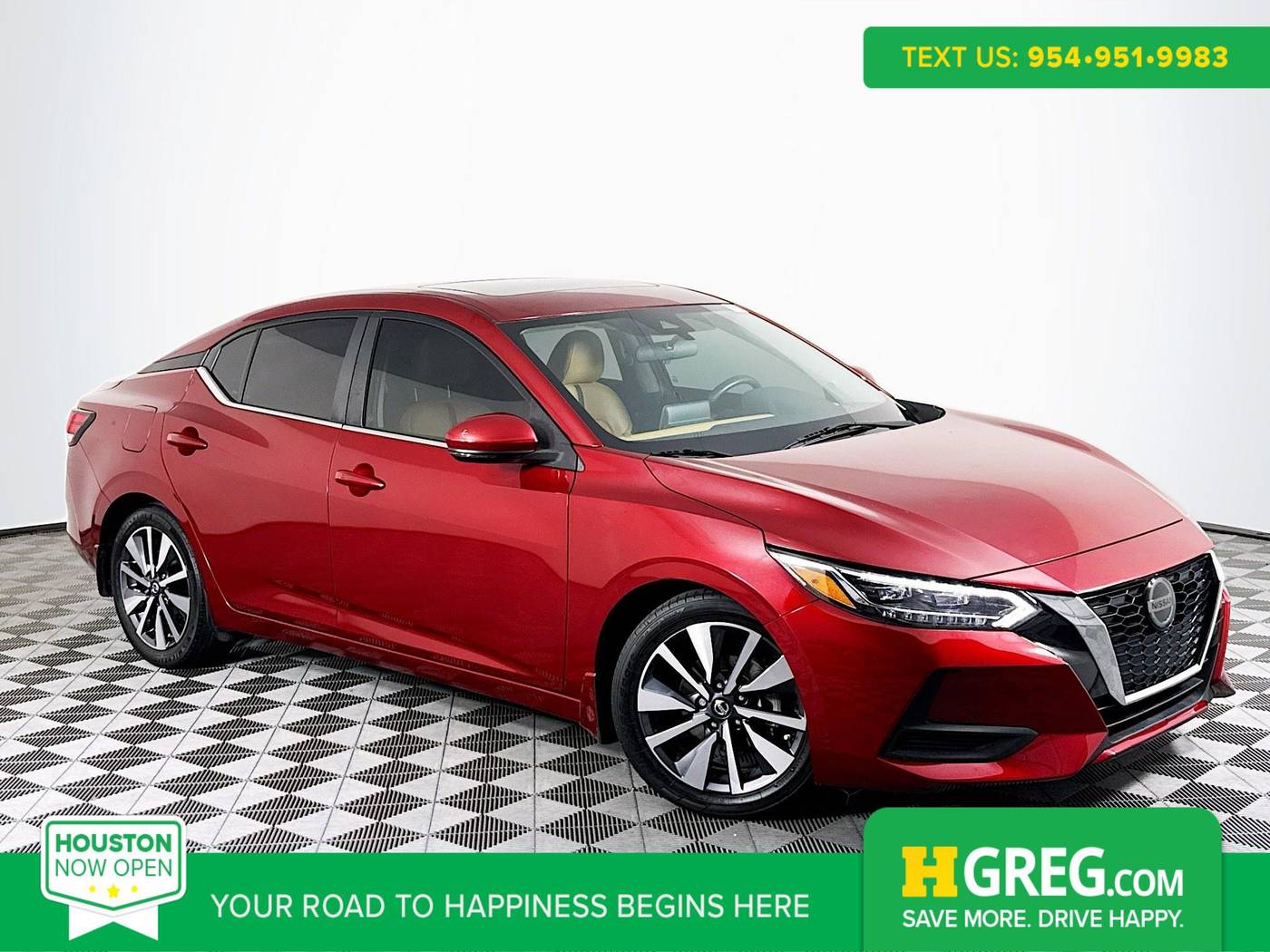 2020 Nissan Sentra SV — Sedan — 72,378 mi — Houston, TX