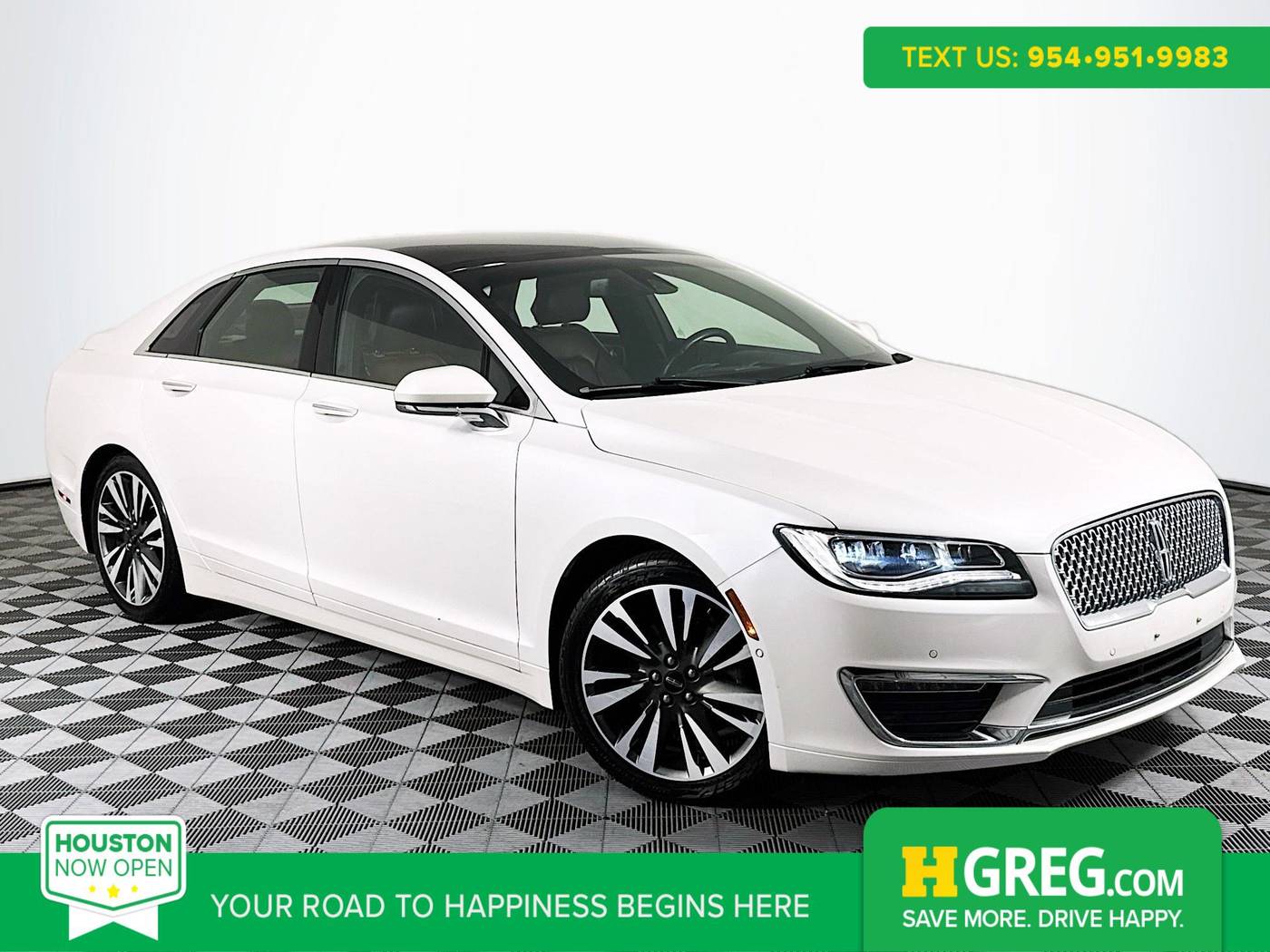 2019 Lincoln MKZ Hybrid Reserve II — Sedan — 49,066 mi — Houston, TX