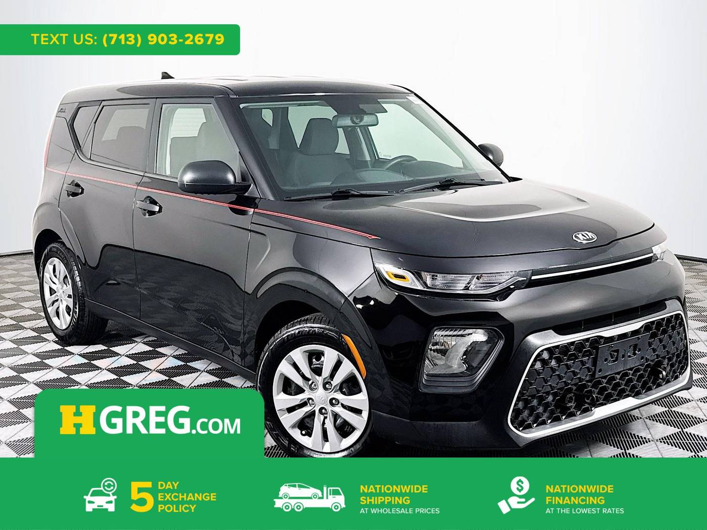 2021 Kia Soul LX — Hatchback — 43,944 mi — Houston, TX