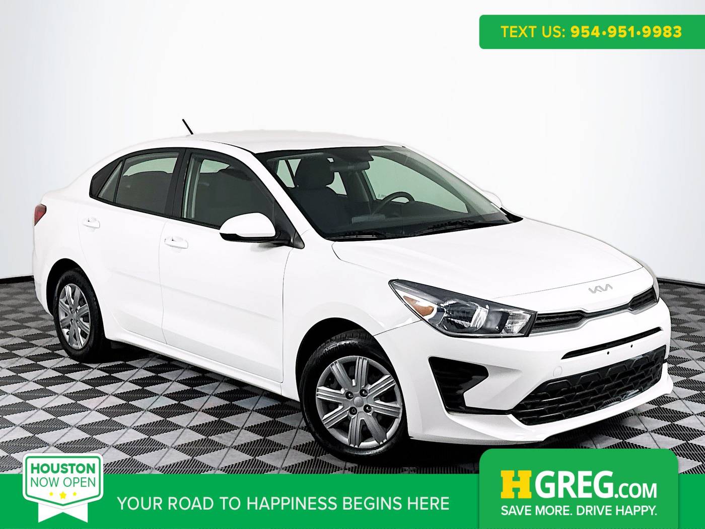 2022 Kia Rio LX — Sedan — 17,099 mi — Houston, TX